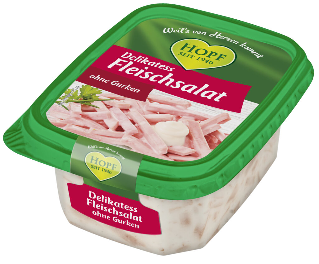 125054_4045800125054_Hopf_Delikatess Fleischsalat ohne Gurke_200g_perspektivisch